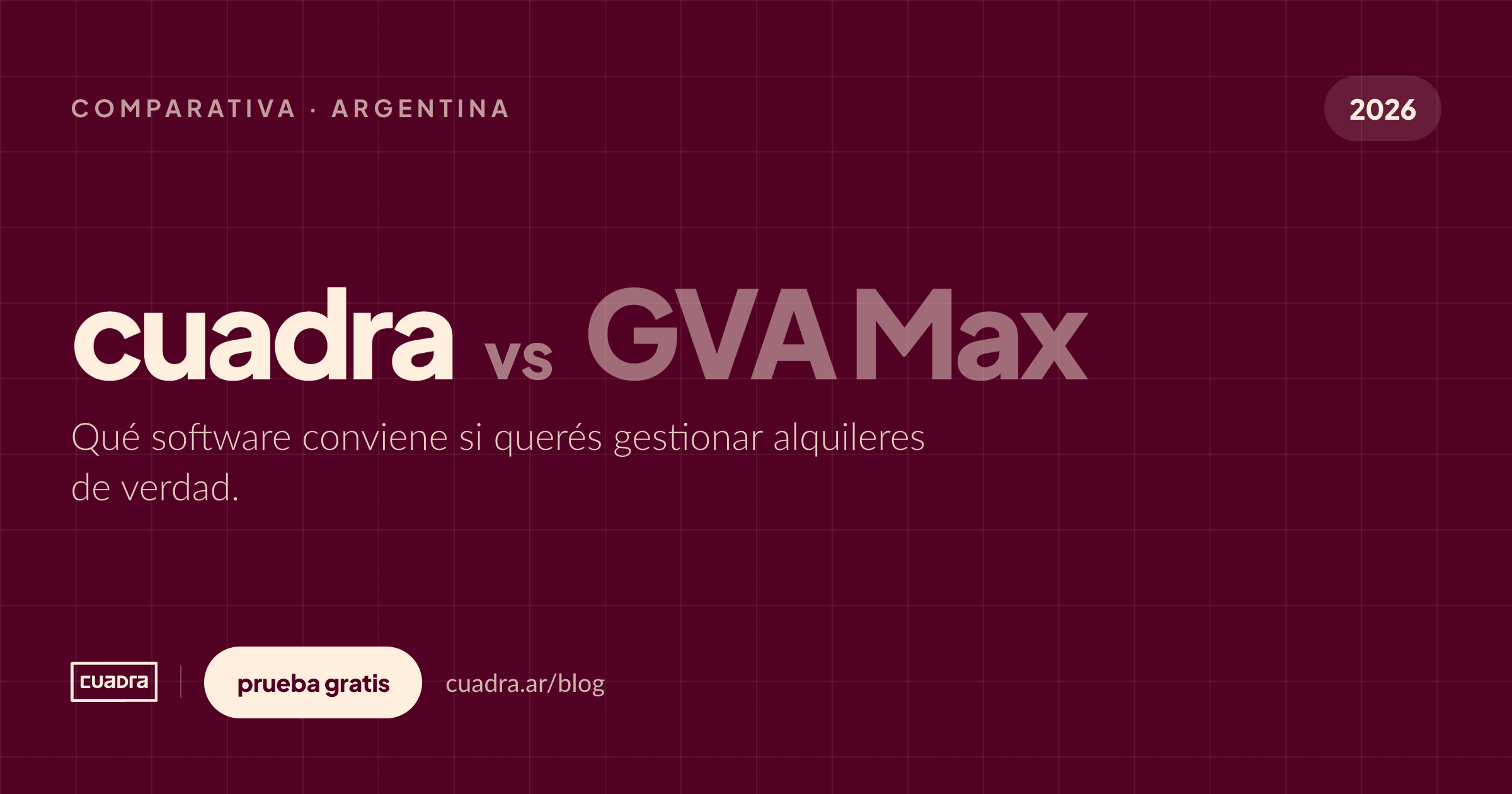 Cuadra vs GVA Max