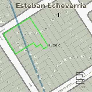 Terreno con galpón y departamentos en venta en Monte Grande - 2194mtrs