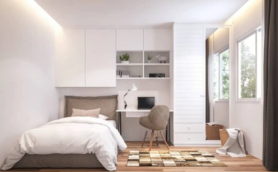 decorar departamento un dormitorio espacios.webp