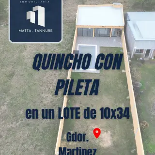 QUINCHO CON PILETA