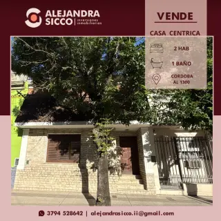 CASA CENTRICA  EN VENTA 